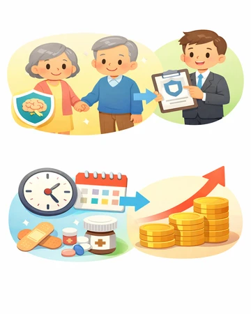 치매보험 갱신형 구조와 보험료 인상 이유 설명10