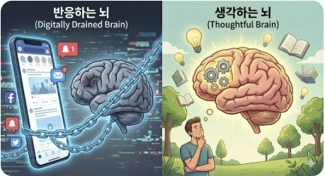 당신의 전두엽은 안녕하십니까? 스마트폰이 앗아간 '생각의 근육'을 되살리는 법