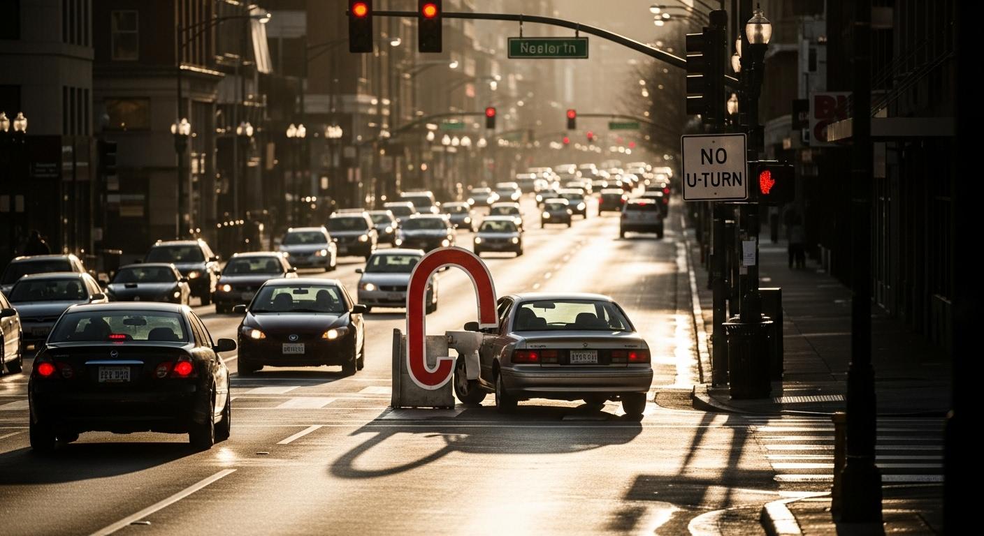 새치기 불법유턴