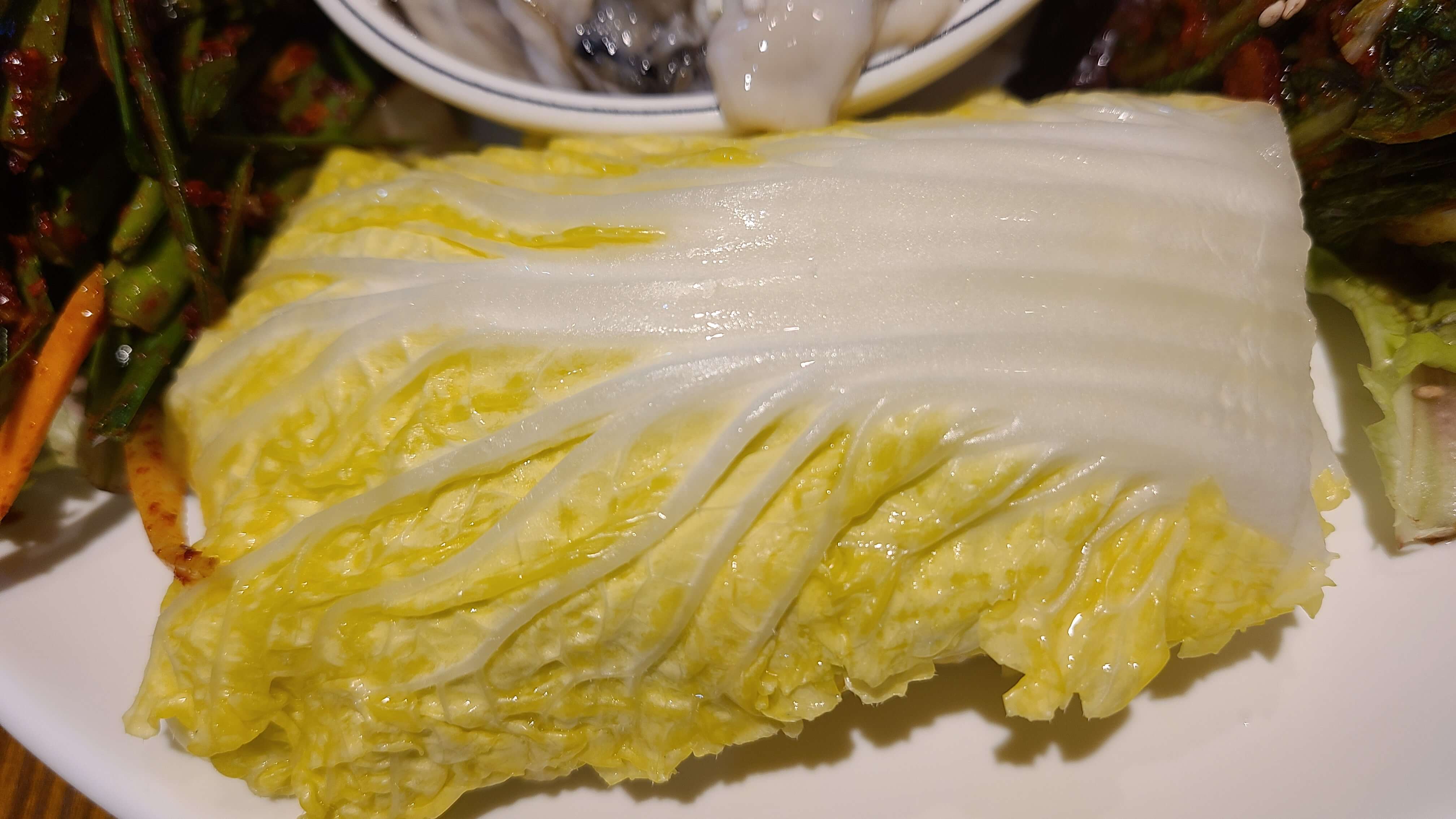 황금족발-절인-배추