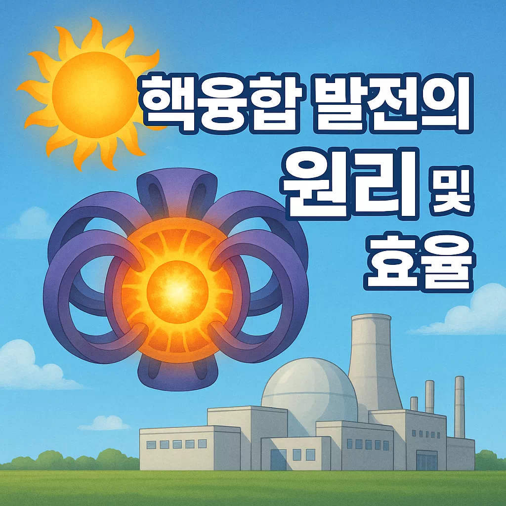 핵융합 발전의 원리 및 효율
