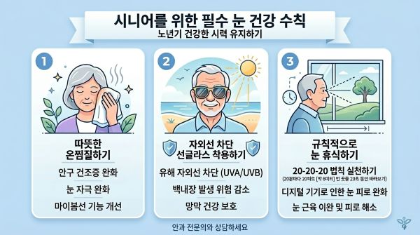 Eye health tips for seniors