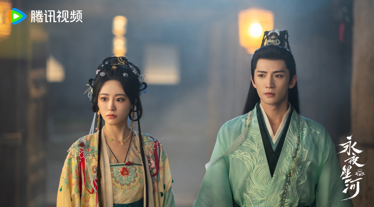 영야성하-축서단과 양사택-안개낀 배경에 놀란 모습