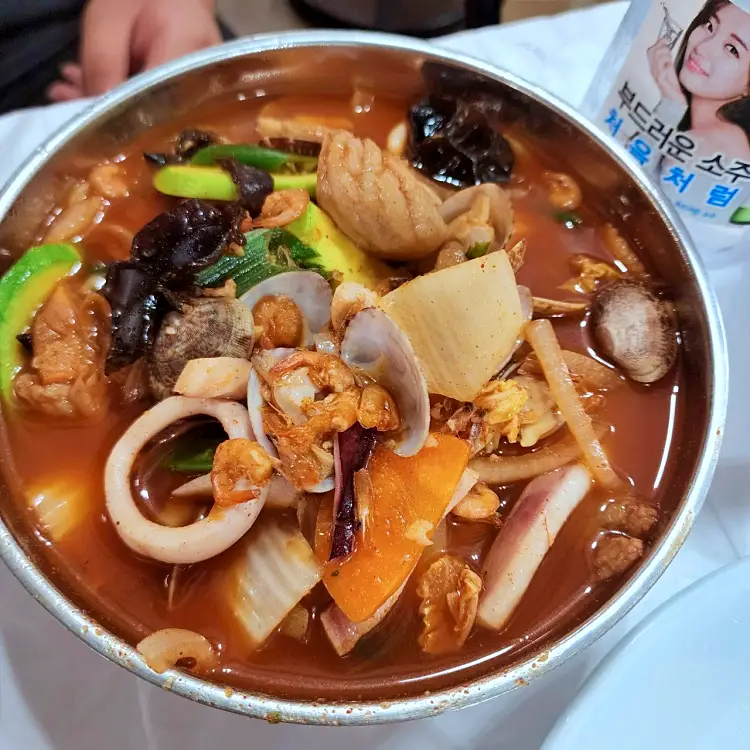 네모세모 전북 김제 맛집 오디 소스 탕수육, 전복 홍합 짬뽕 맛있는 중국집