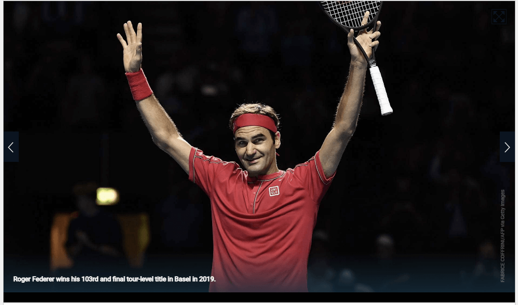 은퇴 선언 테니스 황제 로저 페더러, 레이버 컵 마지막 경기