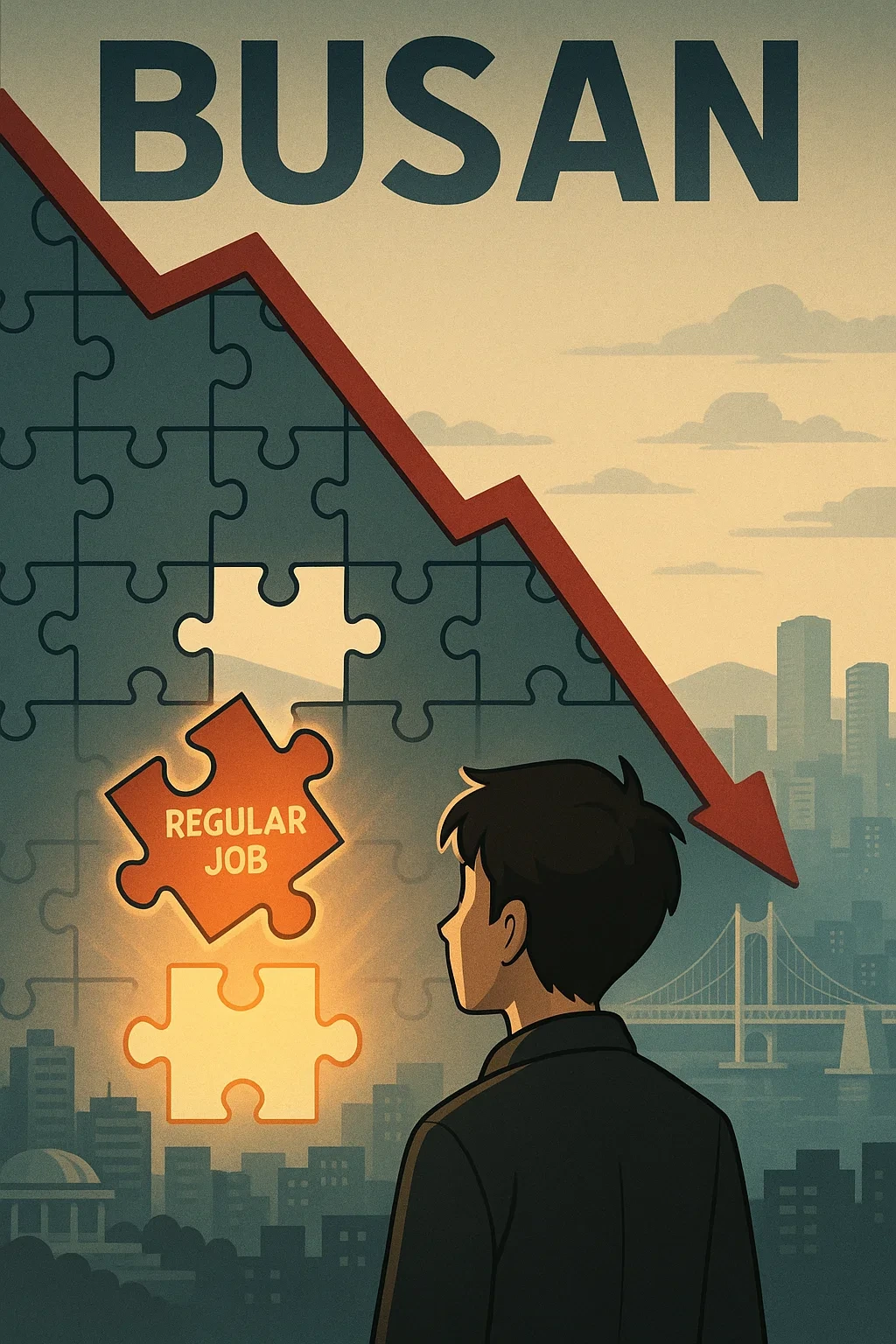 "2부작 기획 1편: 부산 청년들의 &lsquo;일자리 절벽&rsquo; 고백&mdash;데이터로 본 부산 고용 시장의 현주소"