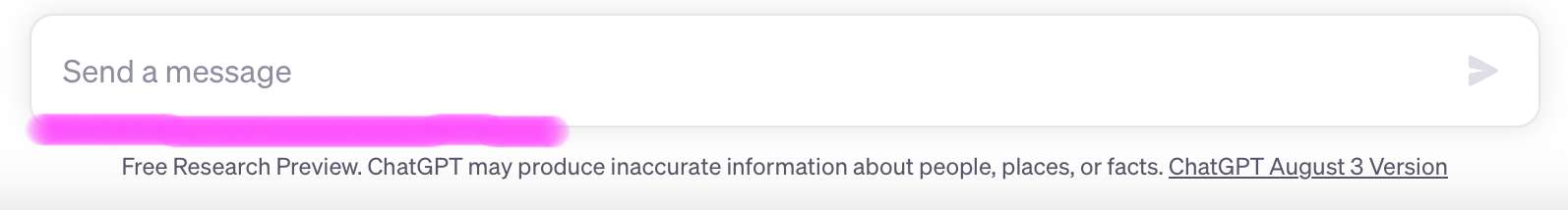 아래에 상단에 설명드렸던 뤼튼과 같은 방법으로 질문을 적어주면 됩니다.
