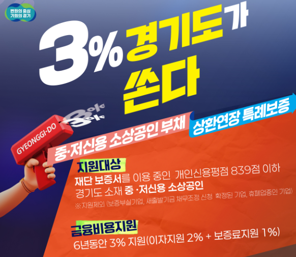 저신용 소상공인 정책자금 부채 상환연장 특례보증 신청