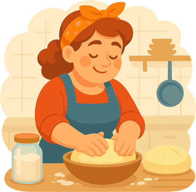 파티쉐 일러스트