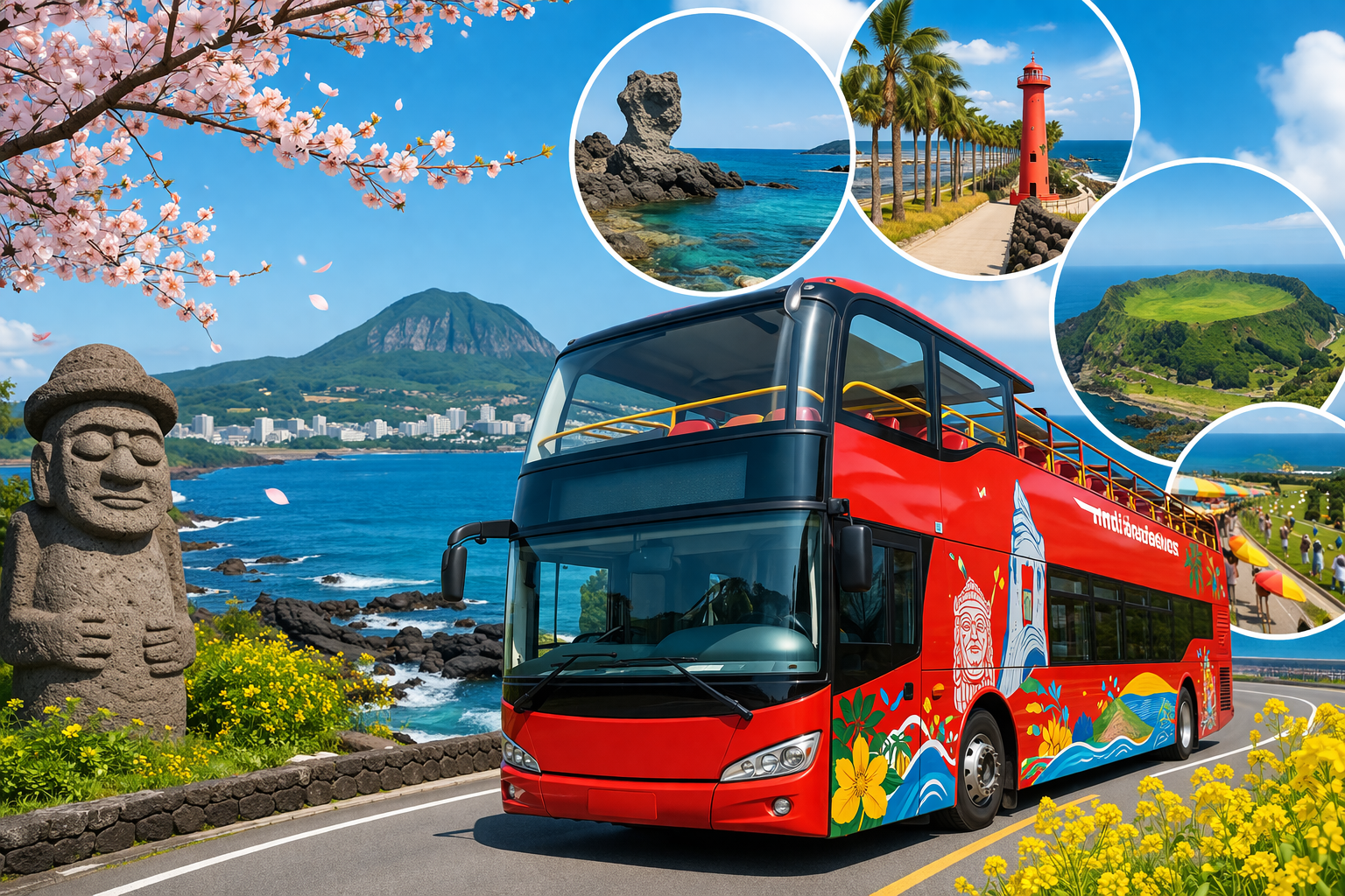 제주시티투어버스 완벽정리|노선도·요금·무료 이용방법·예약 예매 꿀팁까지 한눈에 관련 사진