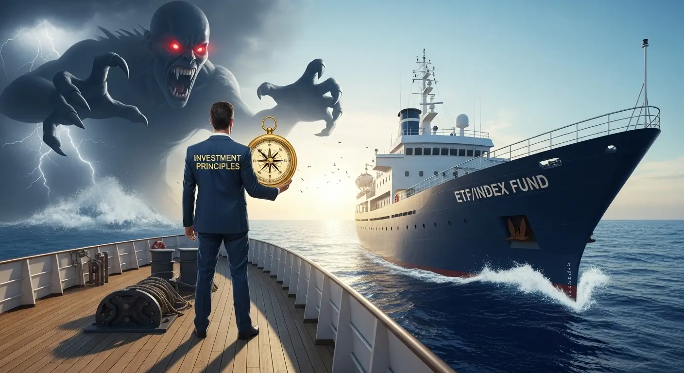 감정적인 본능을 극복하고, 투자 원칙과 시스템(ETF)에 의존하는 현명한 투자자