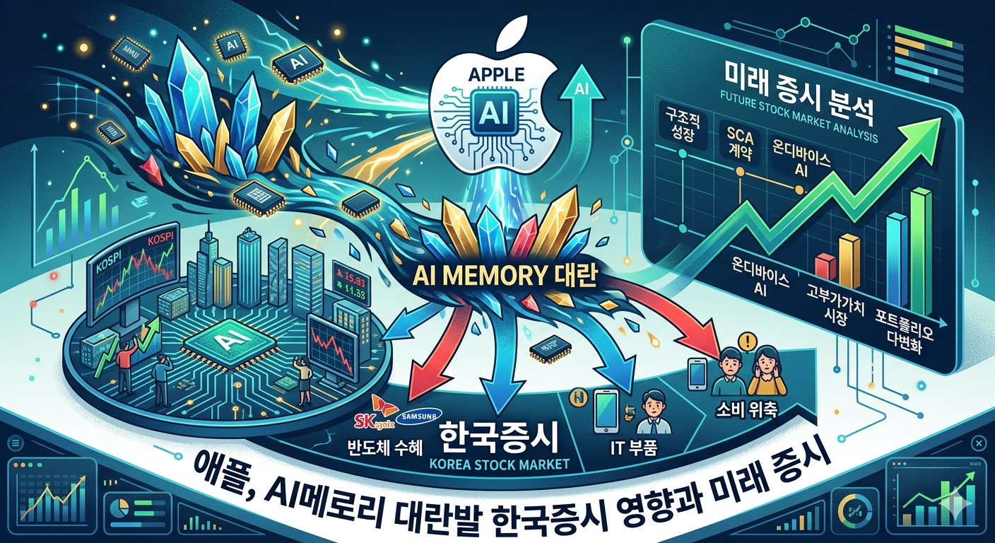 애플 가격 인상이 한국 증시에 미치는 단기 충격과 영향