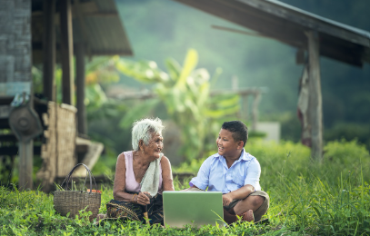 AI와 친구가 된 할머니, 노인 돌봄의 새로운 시대
