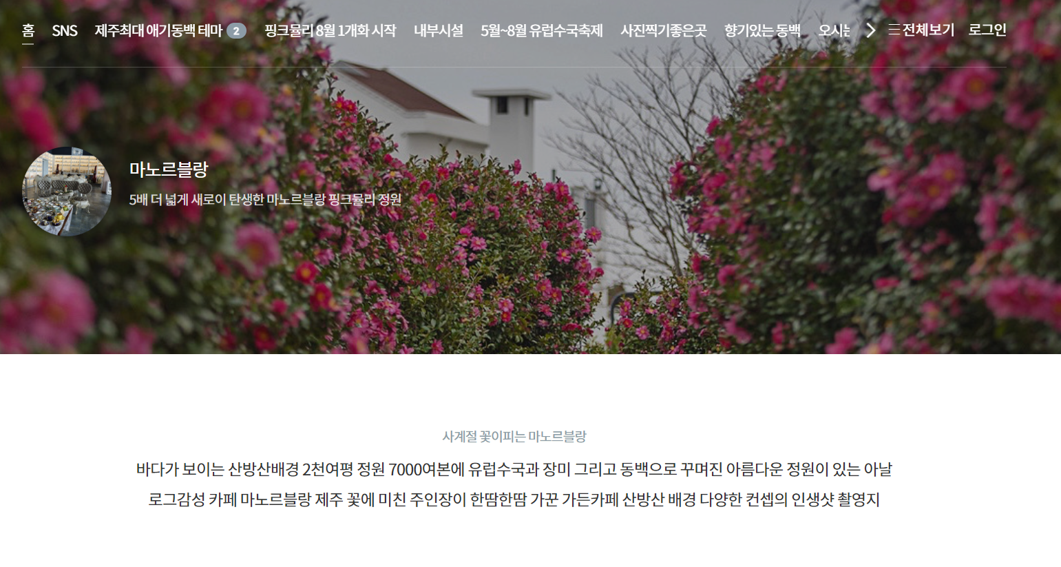 전국 수국축제 일정 2024