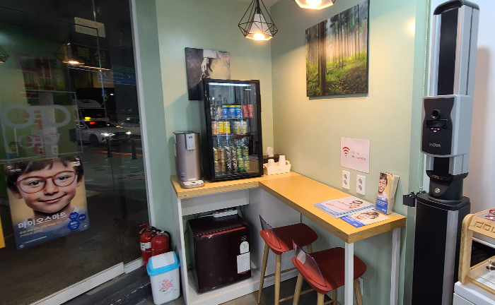 비오안경 일원동안경점 영희초교사거리 비오안경내부 편의시설