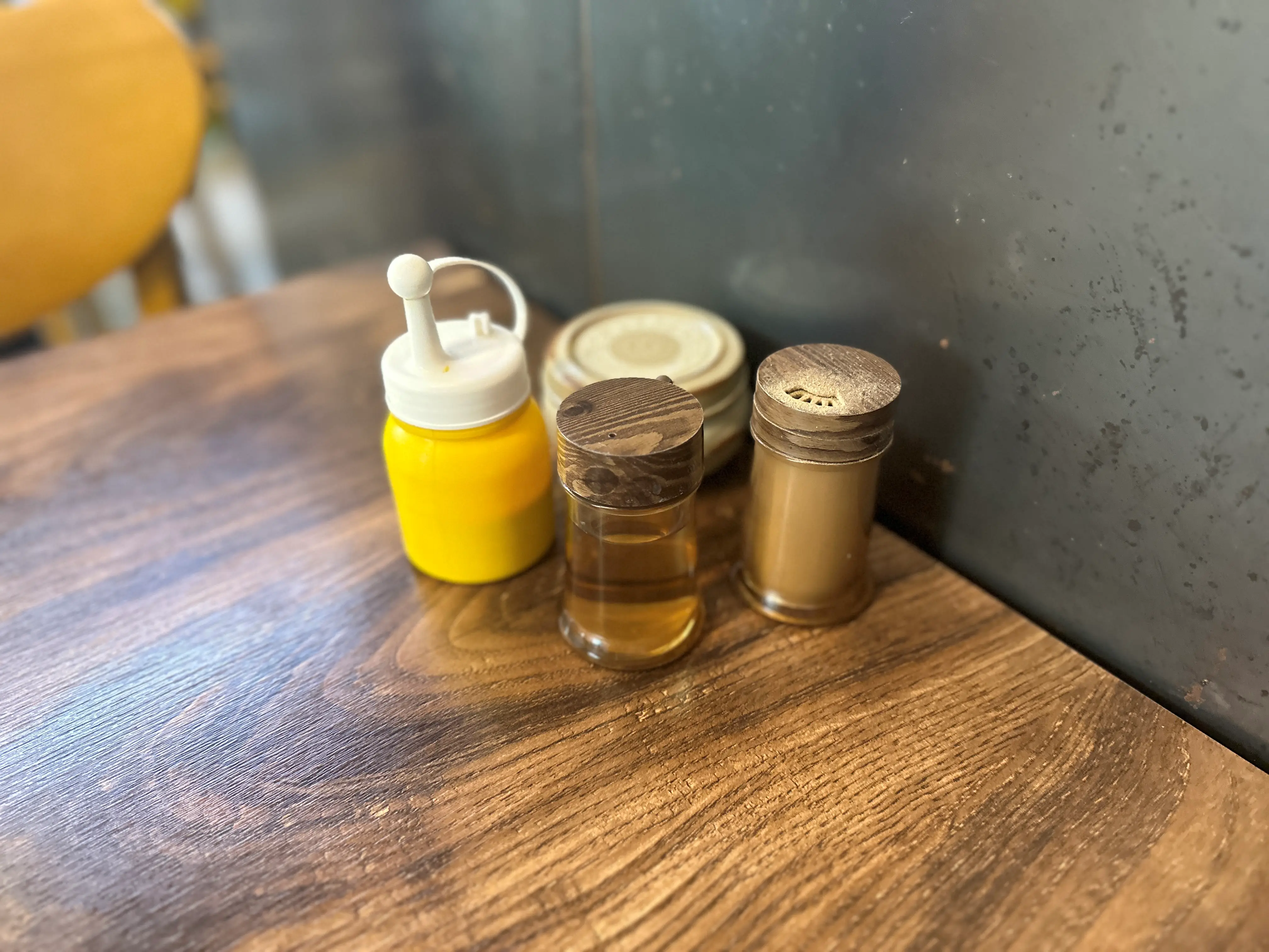 함흥냉면 갈비탕 식초 겨자 후추