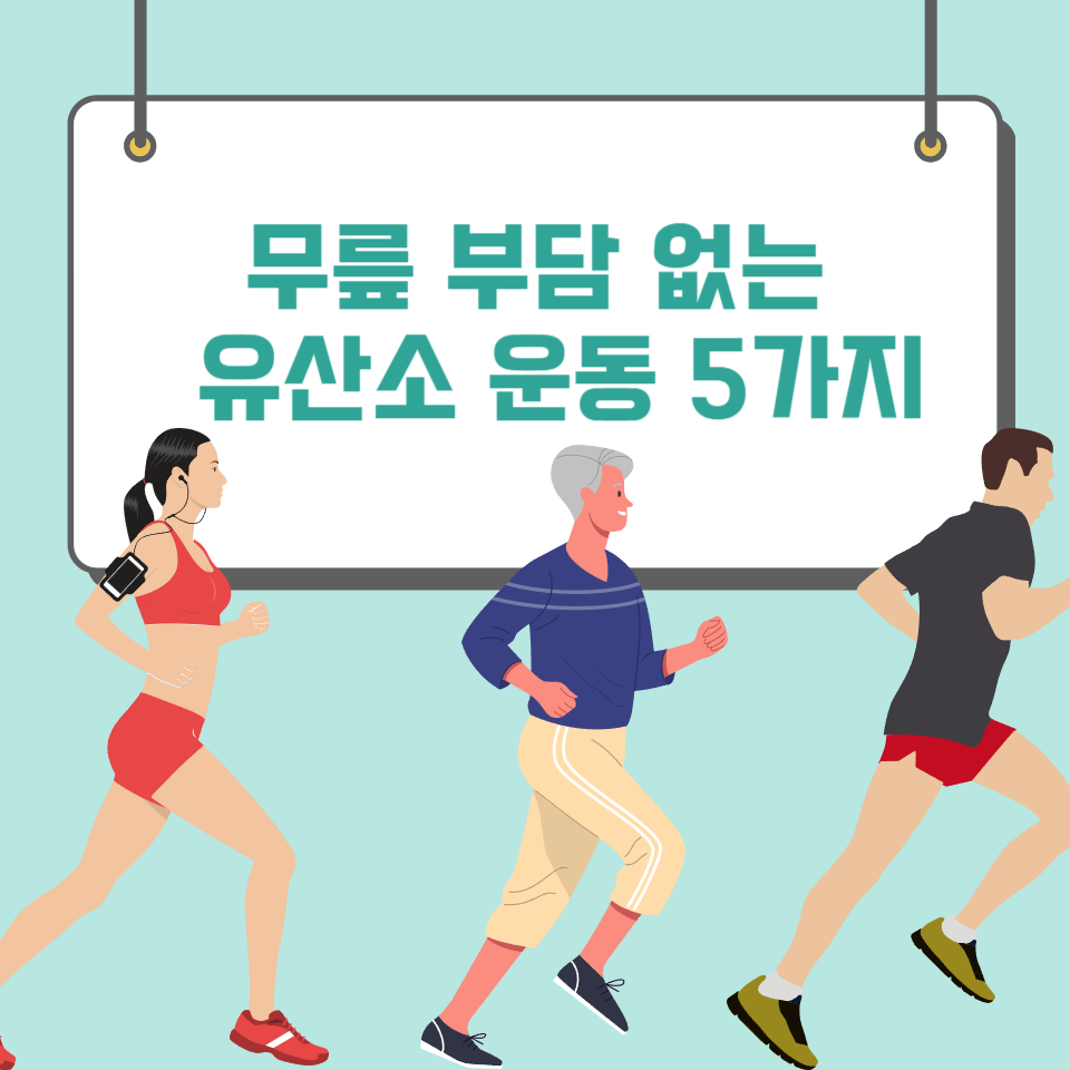 무릎 부담없는 유산소