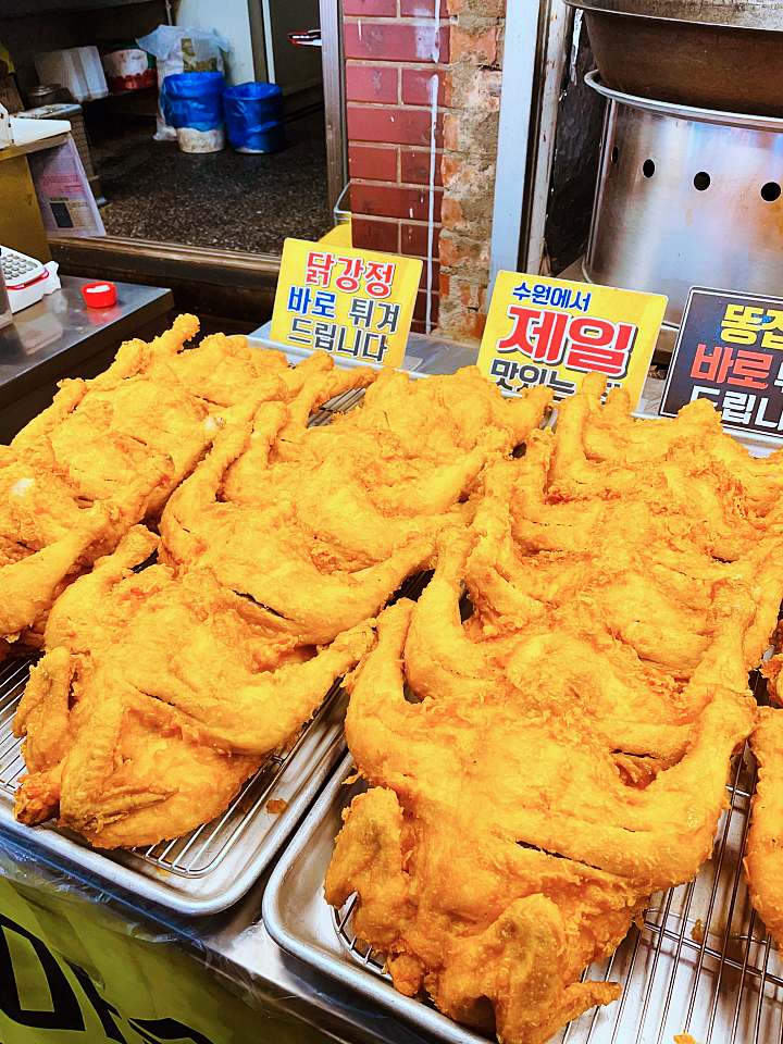 생방송오늘저녁 가마솥 닭강정 가마솥에 두 번 튀긴 바삭 치킨 끝판왕 수원 남문 못골시장 지동시장 맛집 추천