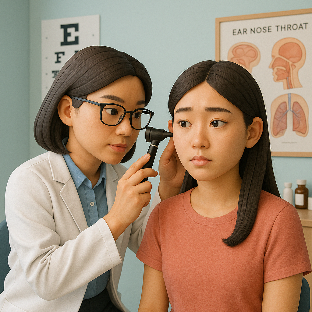 외이도염과 내이도염 치료 관련 사진