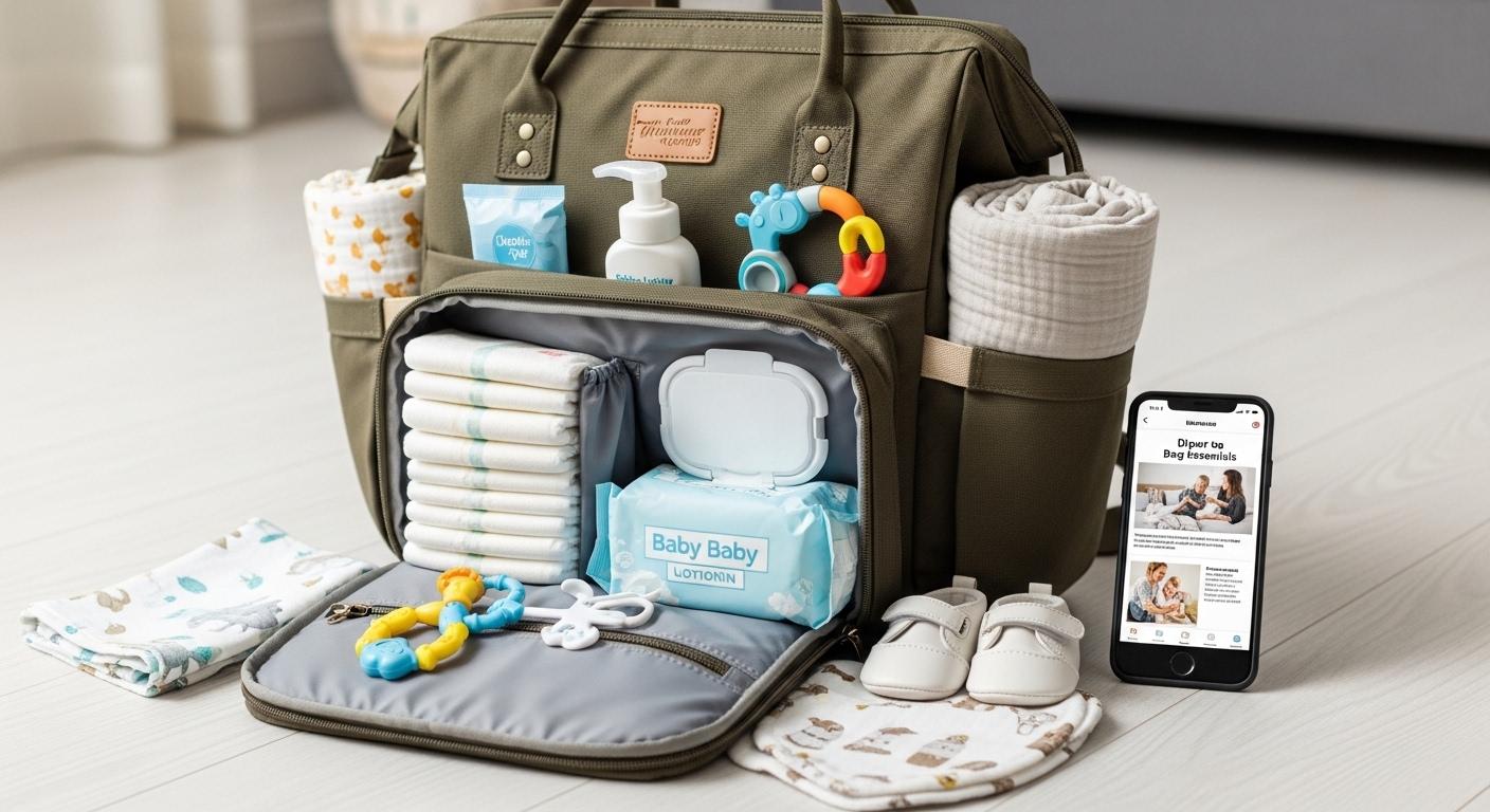 아기 기저귀 가방