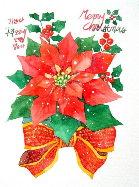 포인세티아꽃