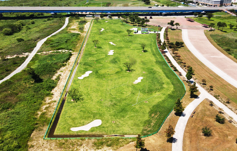 밀양 하남파크골프장 (주소: 경남 밀양시 하남읍 수산리 418-5번지 일원)