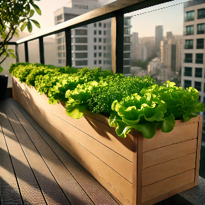 베란다에서 텃밭 채소 키우기