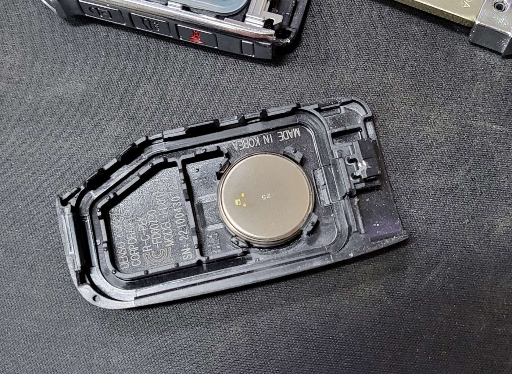 기아자동차 스마트키 배터리 교체 방법9