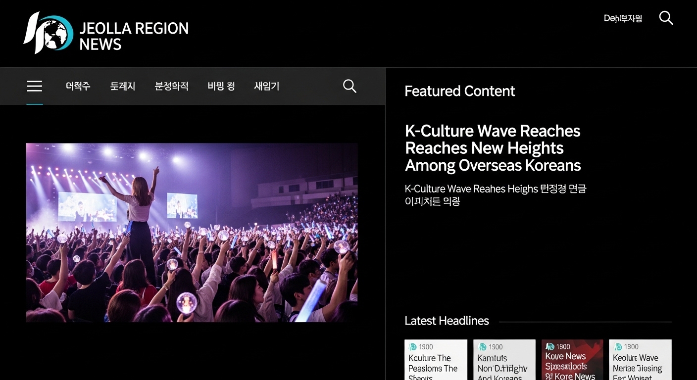 2026.04.09 전라권 핵심 뉴스 ❘ 광주 AI 산업과 전주 한옥마을, 해외 교민을 위한 남도 소식