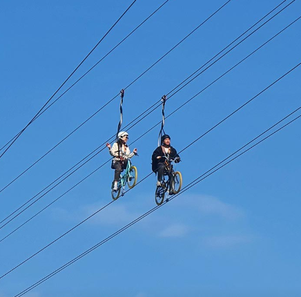 아라나비 바다하늘자전거