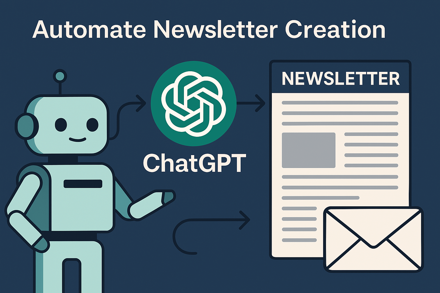 ChatGPT 자동화로 만드는 AI 뉴스레터 콘텐츠 자동화 방법