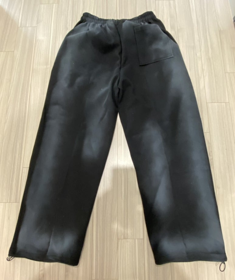 갓디스 GOTTHIS 빈티지 헤비 워싱 코튼 오버핏 팬츠 짐웨어 트레이닝팬츠 CHROME SET Loose leg Washed Pants
