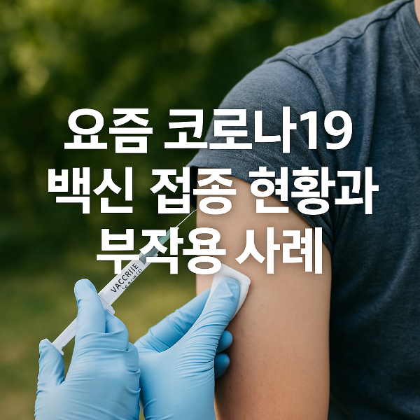 코로나 백신 접종 현황과 부작용 사례 정리