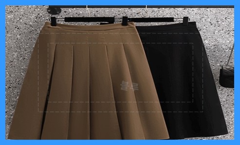 여성 겨울 플레어 스커트