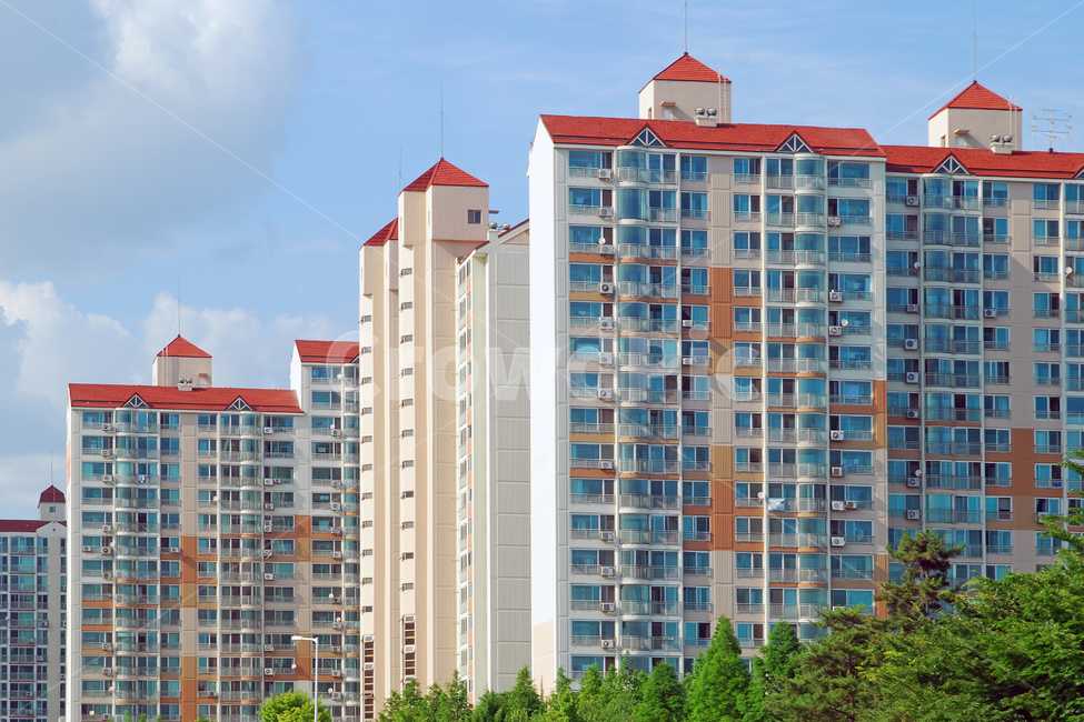 전세가율이 높게 나타나는 실거주 중심 아파트 단지 전경