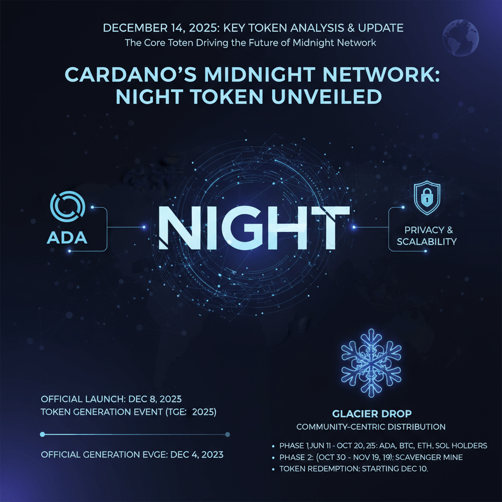미드나잇 네트워크의 NIGHT 토큰 공개 및 분석 이미지