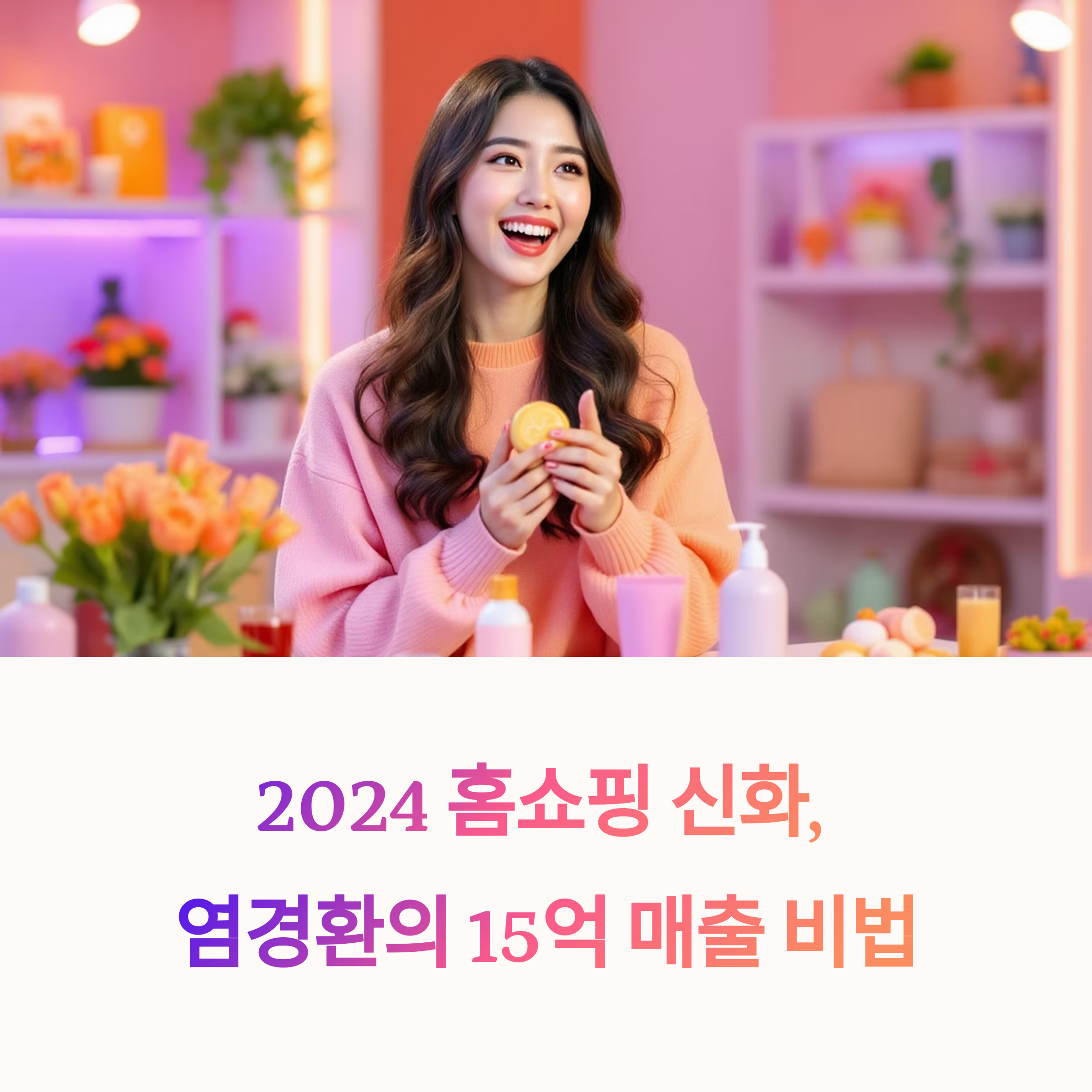 염경환 홈쇼핑 완판 비법, 15억 매출의 숨겨진 전략 대공개!