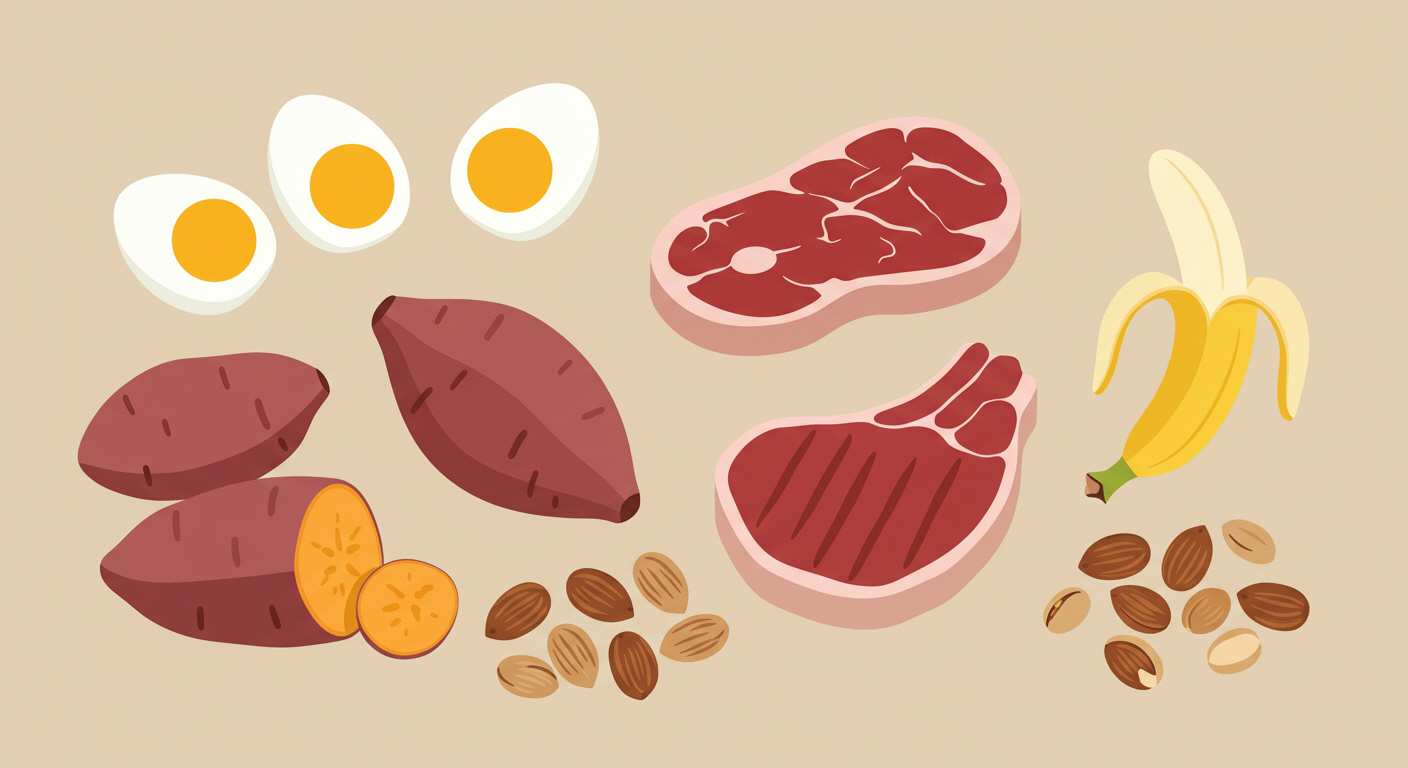 기력이 떨어질 때 챙겨야 할 대표적인 음식들