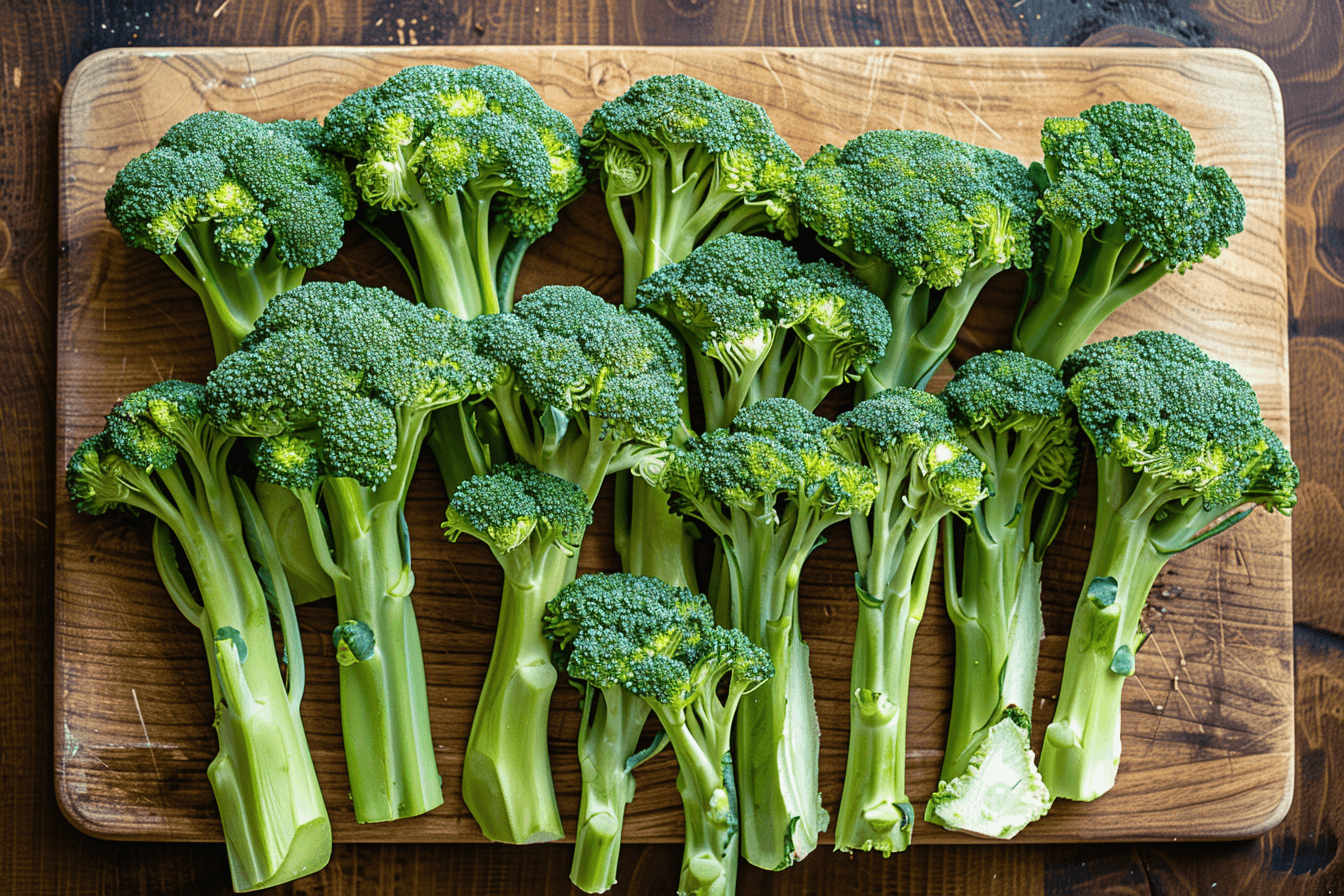 도마-위에-놓인-브로콜리