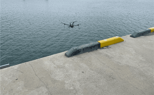 "첨단 드론기술 적용 항만시설물 점검체계 개발" 건설기술연구원