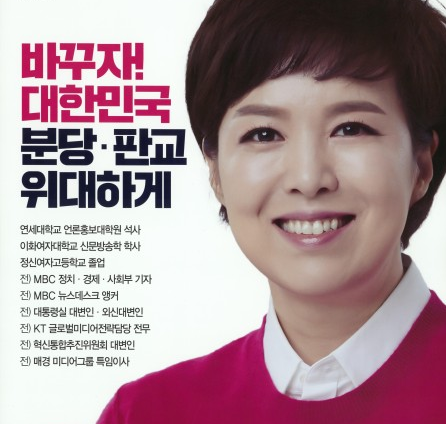 김은혜 국회의원 프로필