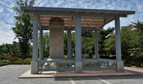 삼전도비
