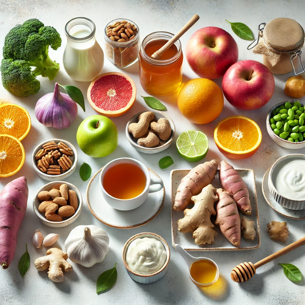 면역력을 높이는 환절기 음식들