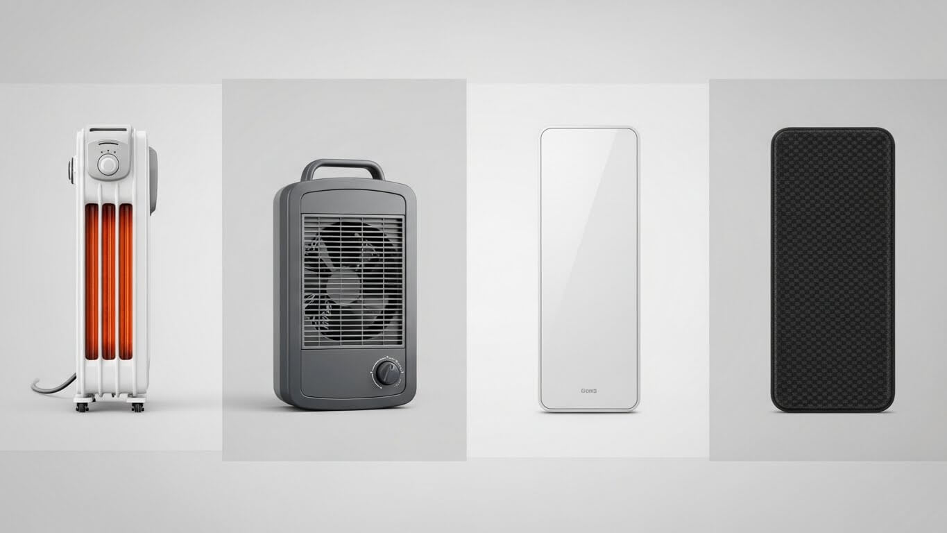 다양한 난방기기 중 어떤 제품을 선택해야 할까?