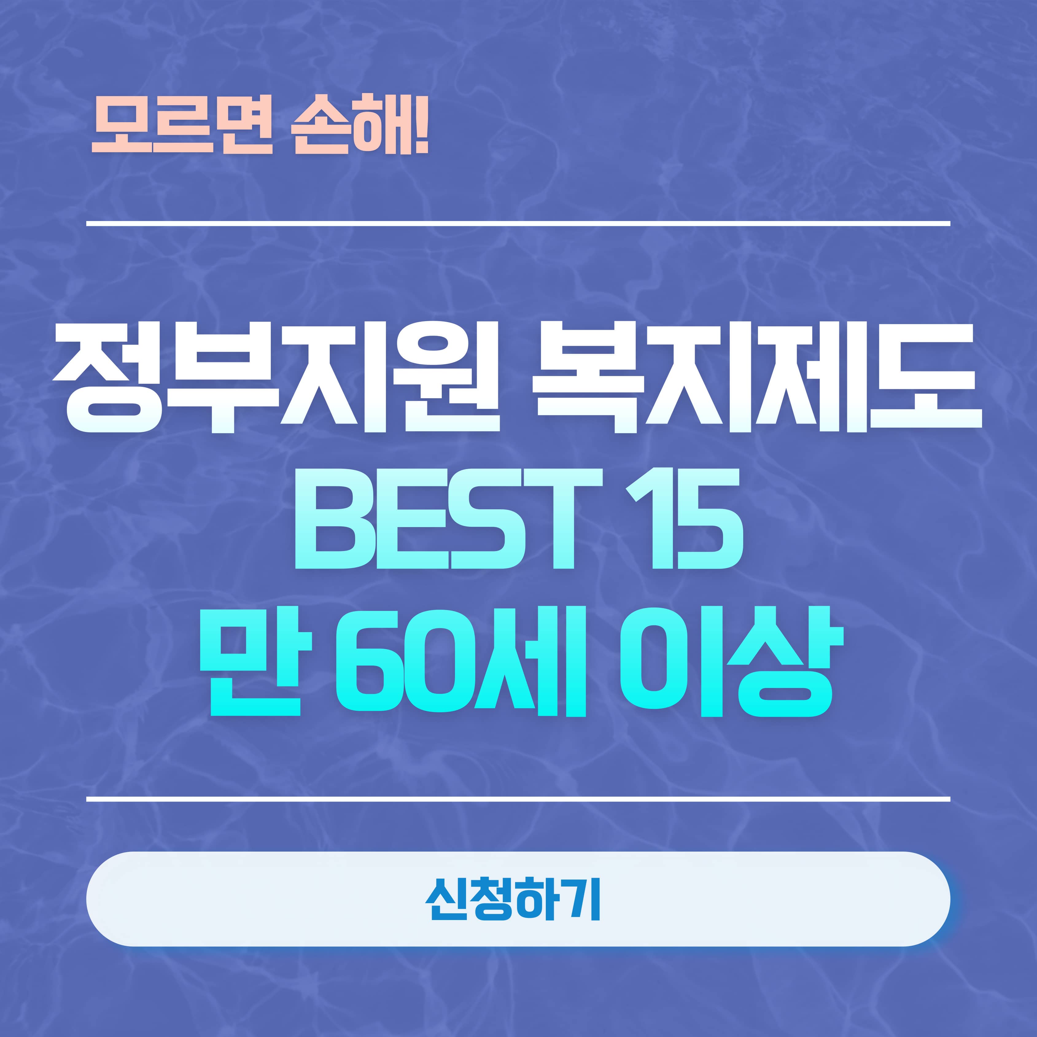 정부지원 복지제도