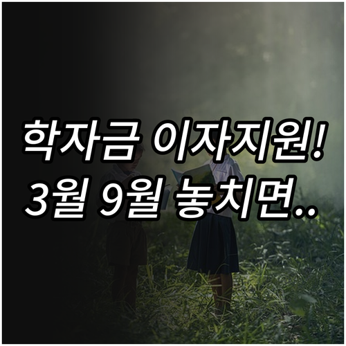 2025 안성시 대학생 학자금 이자 ..