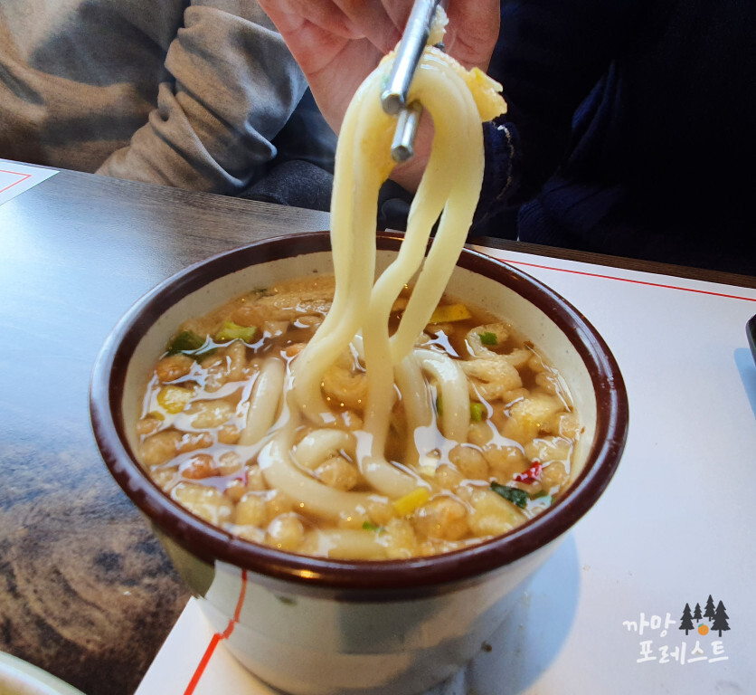 기꾸초밥 미니우동