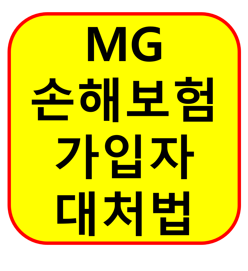 MG손해보험 파산 가능성? 가입자가 반드시 알아야 할 대처법