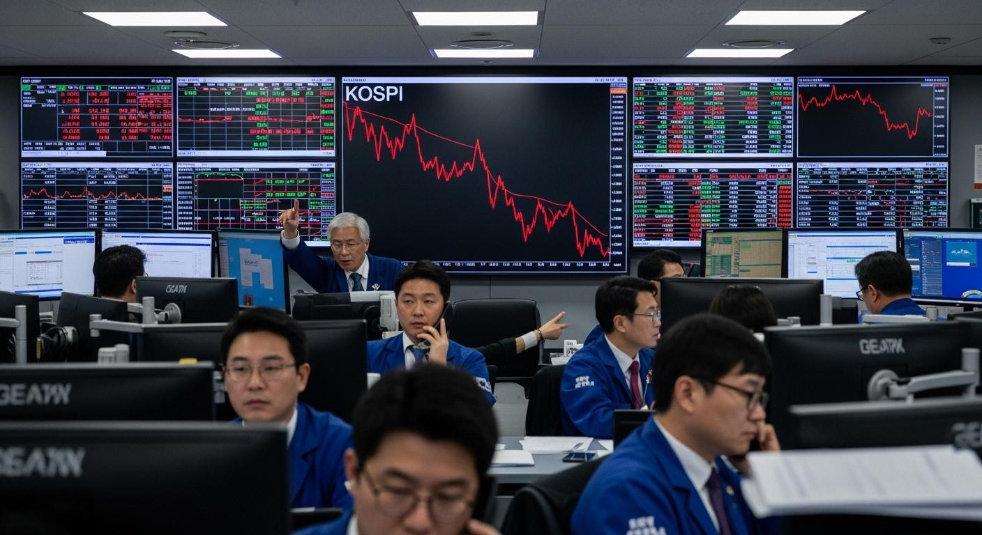 코스피 최대 폭락