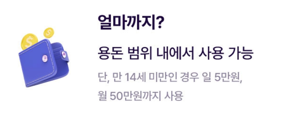 아이부자카드 카드 주요기능 사용한도 제한